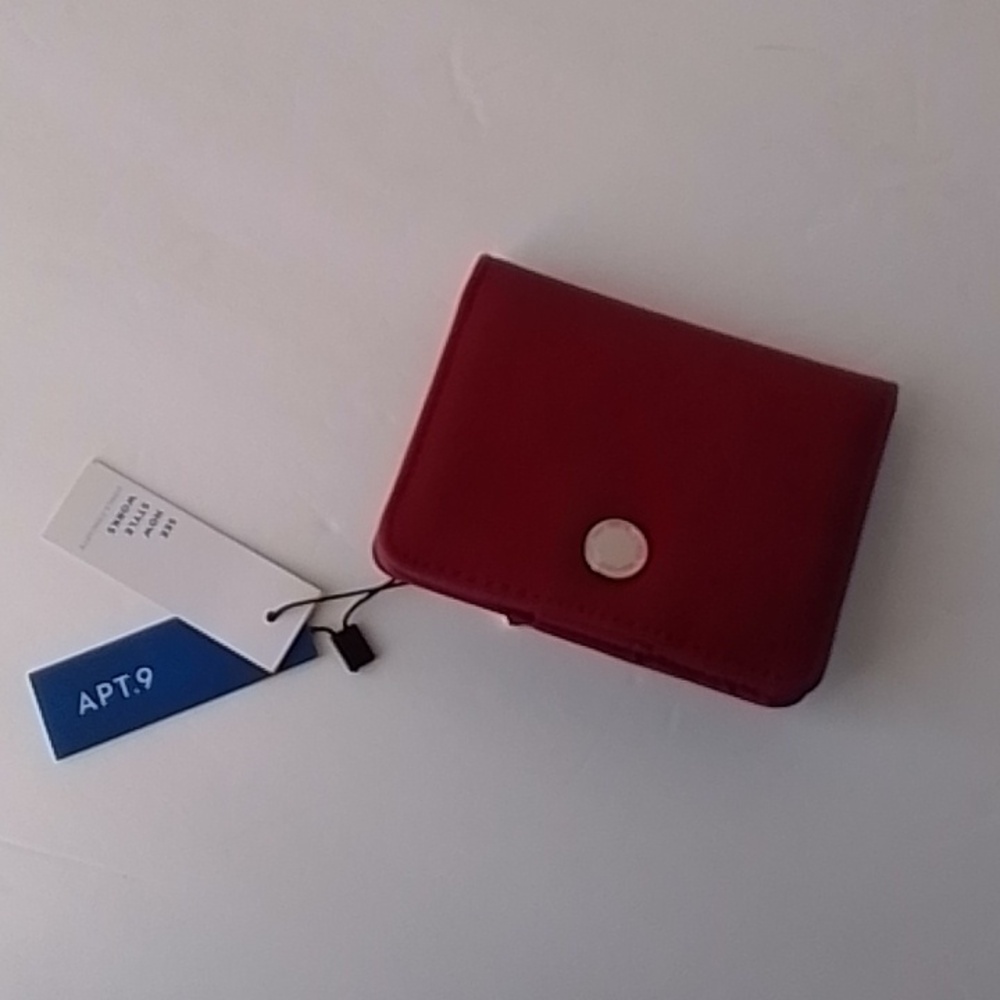 Apt. 9 Pomegranate Bifold RFID- Blocking Wallet